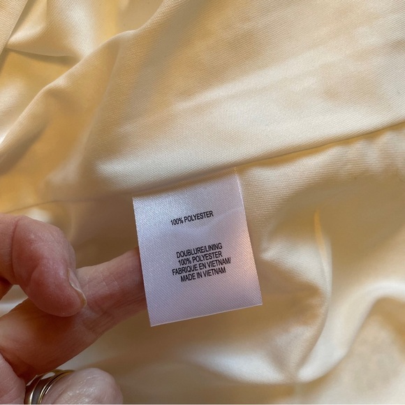 Laura Plus White Lace Dress-Size 20-Sleeveless/Fitted Bodice-Flared Skirt NWT - Picture 3 of 14